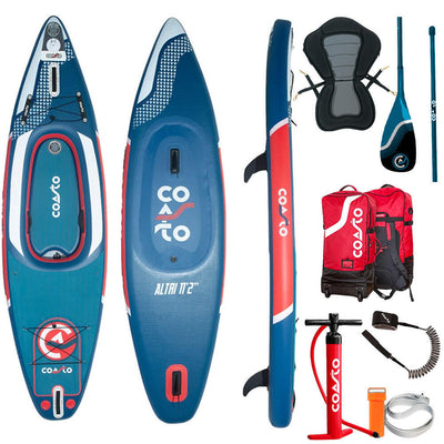 Aufblasbares Kajak/SUP-Hybridboard mit Zubehör – Coasto Altai 11