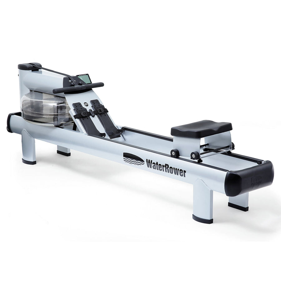 WaterRower M1 HiRise Zilver Professionele Roeitrainer - Gepoedercoat aluminium