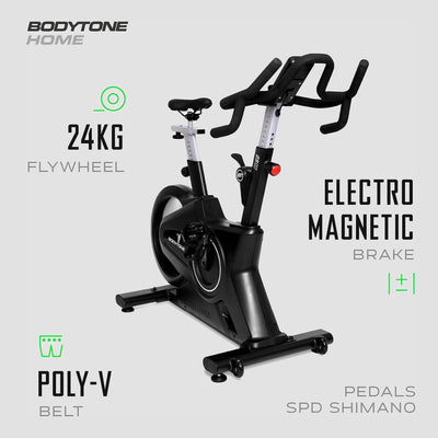 Bodytone DS60 Spinning Bike – 1 Monat kostenloses CycleMasters®