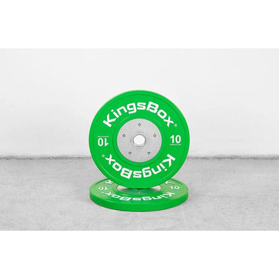 KingsBox Competition Bumper Plates - 10 KG / 15 KG / 20 KG / 25 KG Bumper plates 2 x 10 kg