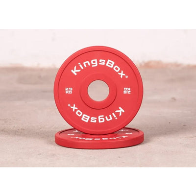 KingsBox Royal Rubber Micro Loads - 0,5 KG / 1 KG / 1,5 KG / 2 KG / 2,5 KG Bumper plates 2 x 2.5 kg