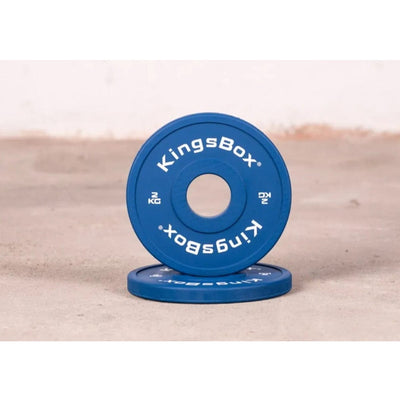 KingsBox Royal Rubber Micro Loads - 0,5 KG / 1 KG / 1,5 KG / 2 KG / 2,5 KG Bumper plates 2 x 2 kg