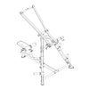 Lat Pulldown Machine - Plate Loaded - Steelflex PLLA-BR