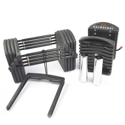 Verstelbare dumbbells 1 tot 32 KG (set van 2) - Powerblock Pro EXP 5-70 Verstelbare dumbbells