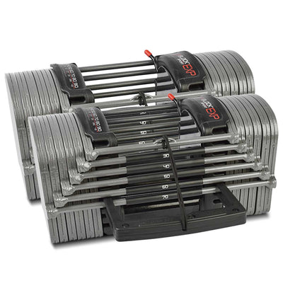 Verstelbare dumbbells 1 tot 31 KG (set van 2) - Powerblock Sport EXP 5-70 Verstelbare dumbbells