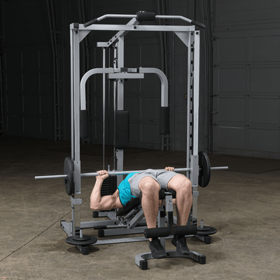 Smith Machine - Body-Solid Powerline PSM144XS Full Option - Plate Loaded/Steekgewichten Smith machine