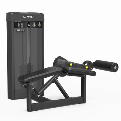 Liggende Leg Curl Machine - Steekgewichten - Spirit Fitness SP-4318