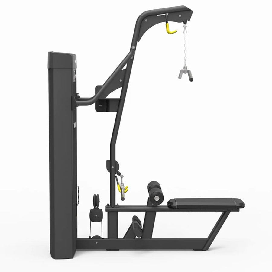 Dual-Pulldown-/Sitzrudergerät – Gewichte nähen – Spirit Fitness SP-4332