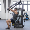 Machine de presse pectorale assise - Poids en bâton - Spirit Fitness SP-4301