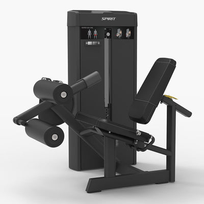 Seated Leg Curl Machine - Steekgewichten - Spirit Fitness SP-4306