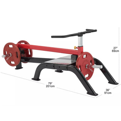 T-Bar Row Machine - Plate Loaded - Steelflex PLSTR-BR