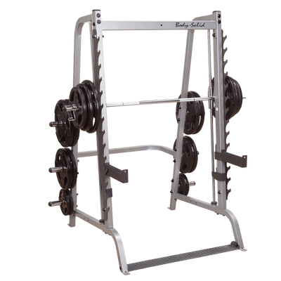 Smith Machine - Body-Solid GS348Q - Plate Loaded Smith machine