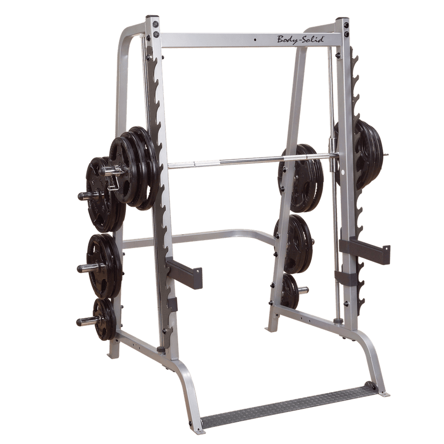 Smith Machine - Body-Solid GS348Q - Chargé de plaques 